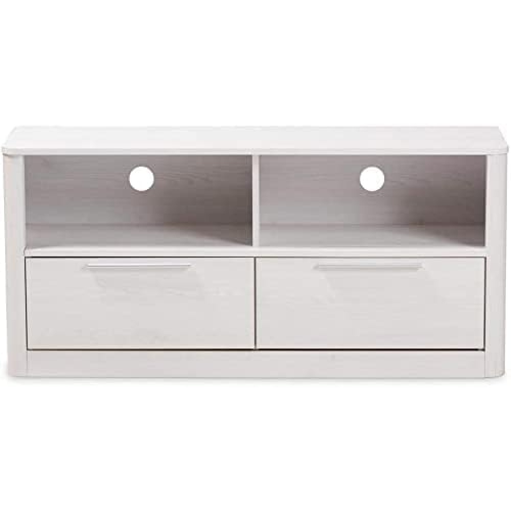 EGAS - Space Saving White TV Stand - Image 4