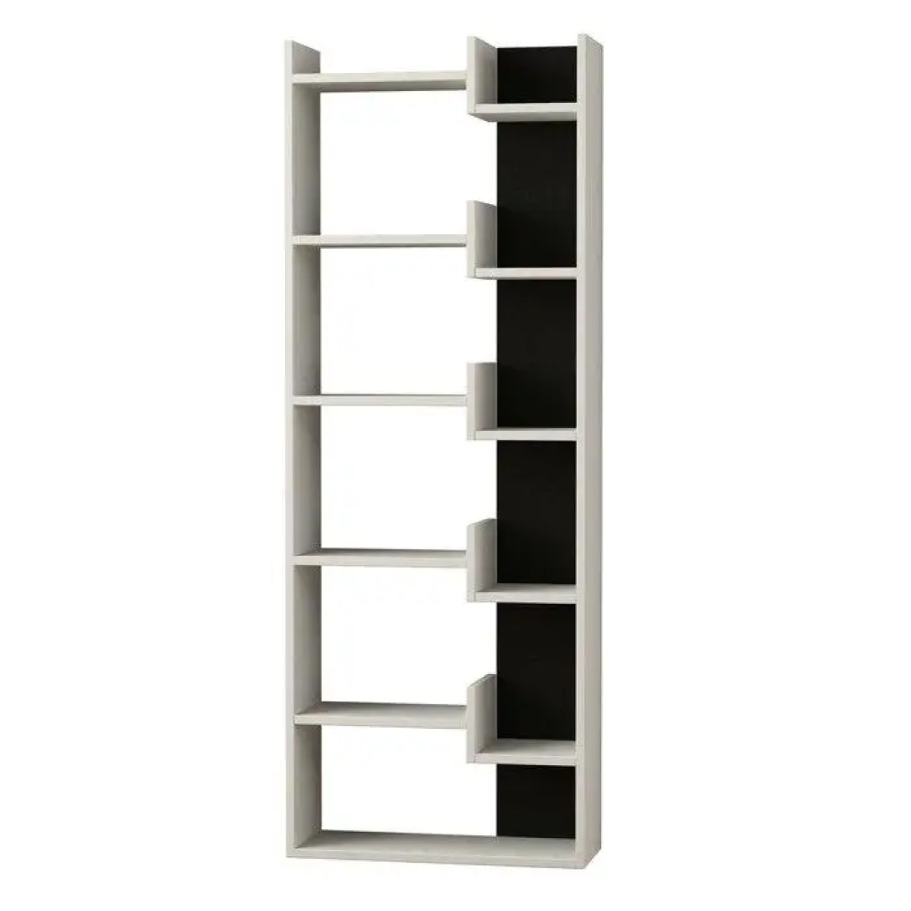 QIEWN - Modern Geometric Style Bookshelf - Image 3