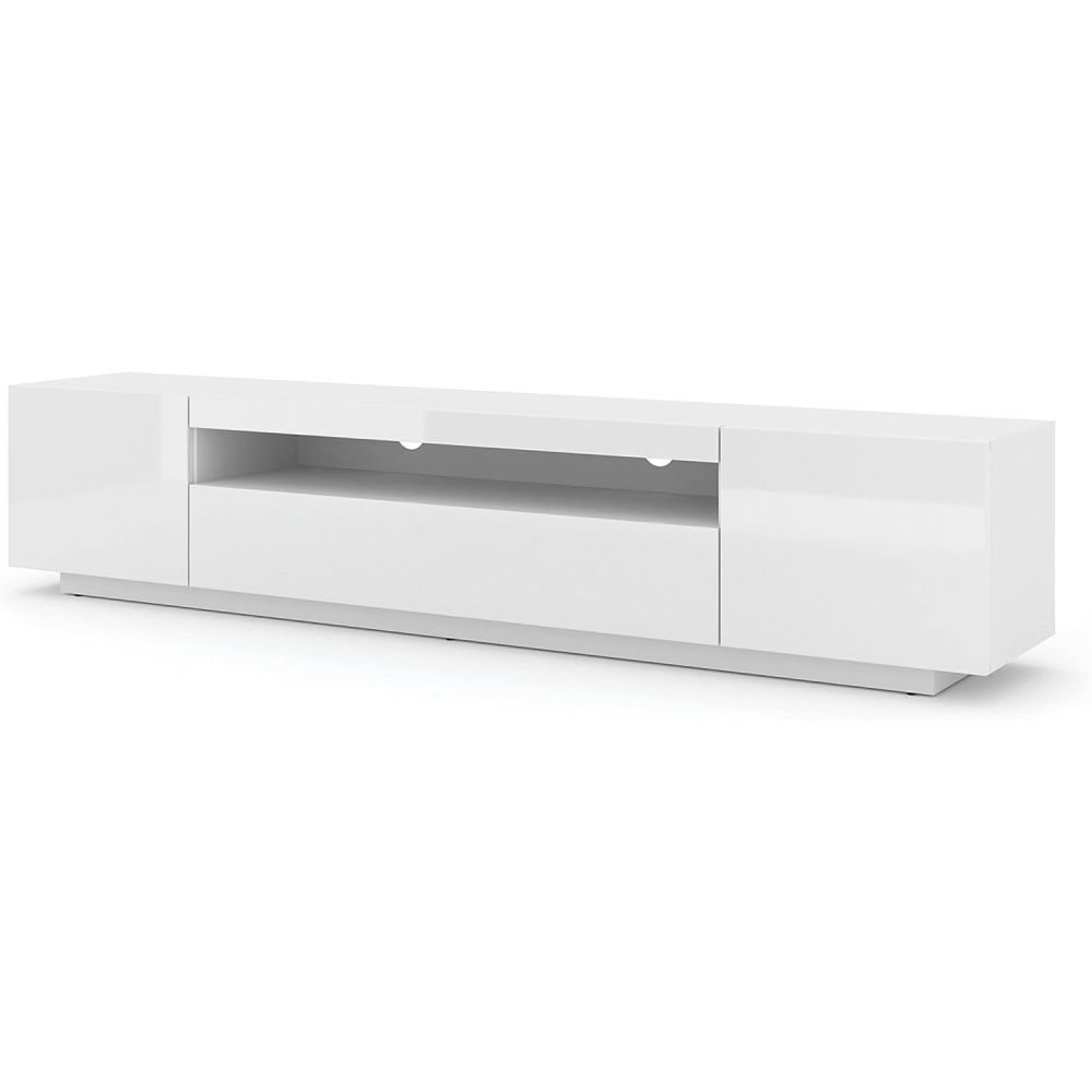 DOWRY - White Display and Storage TV Console - Image 8