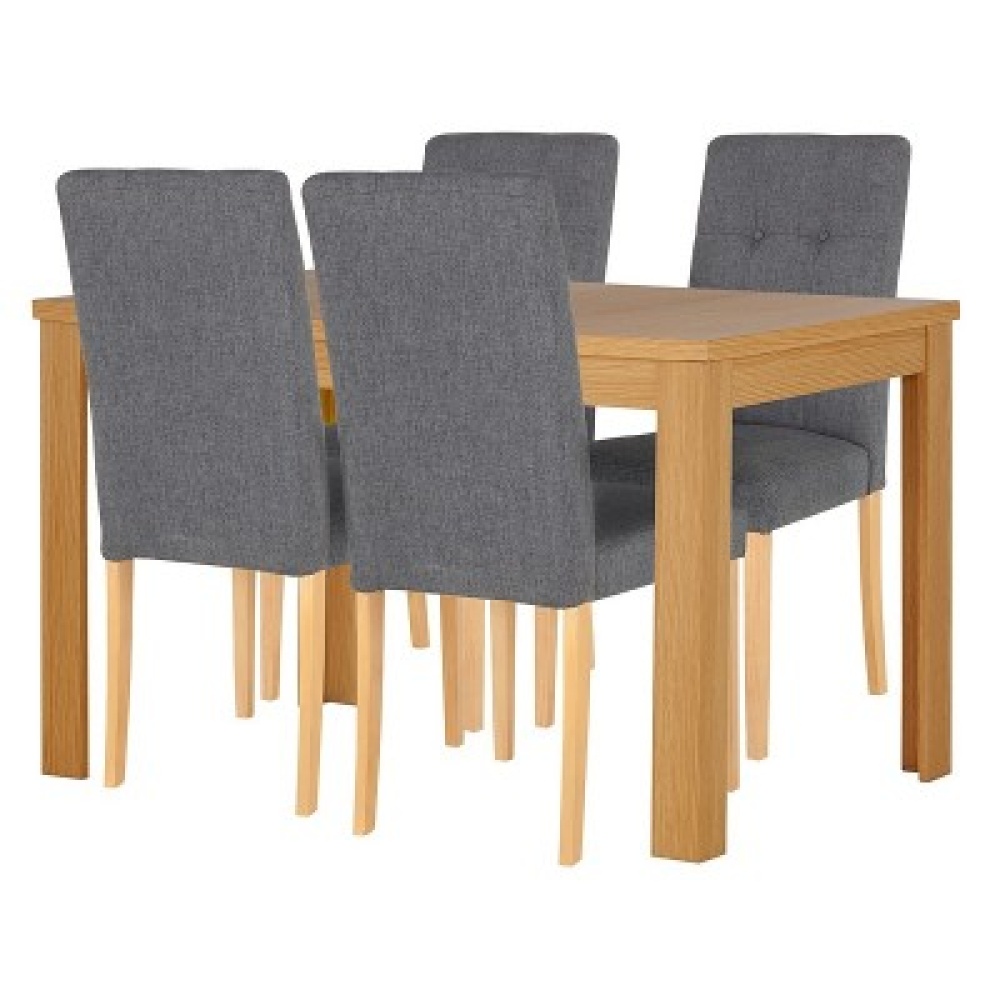 PHOENIX - Dining Table With Four Chairs - Image 2