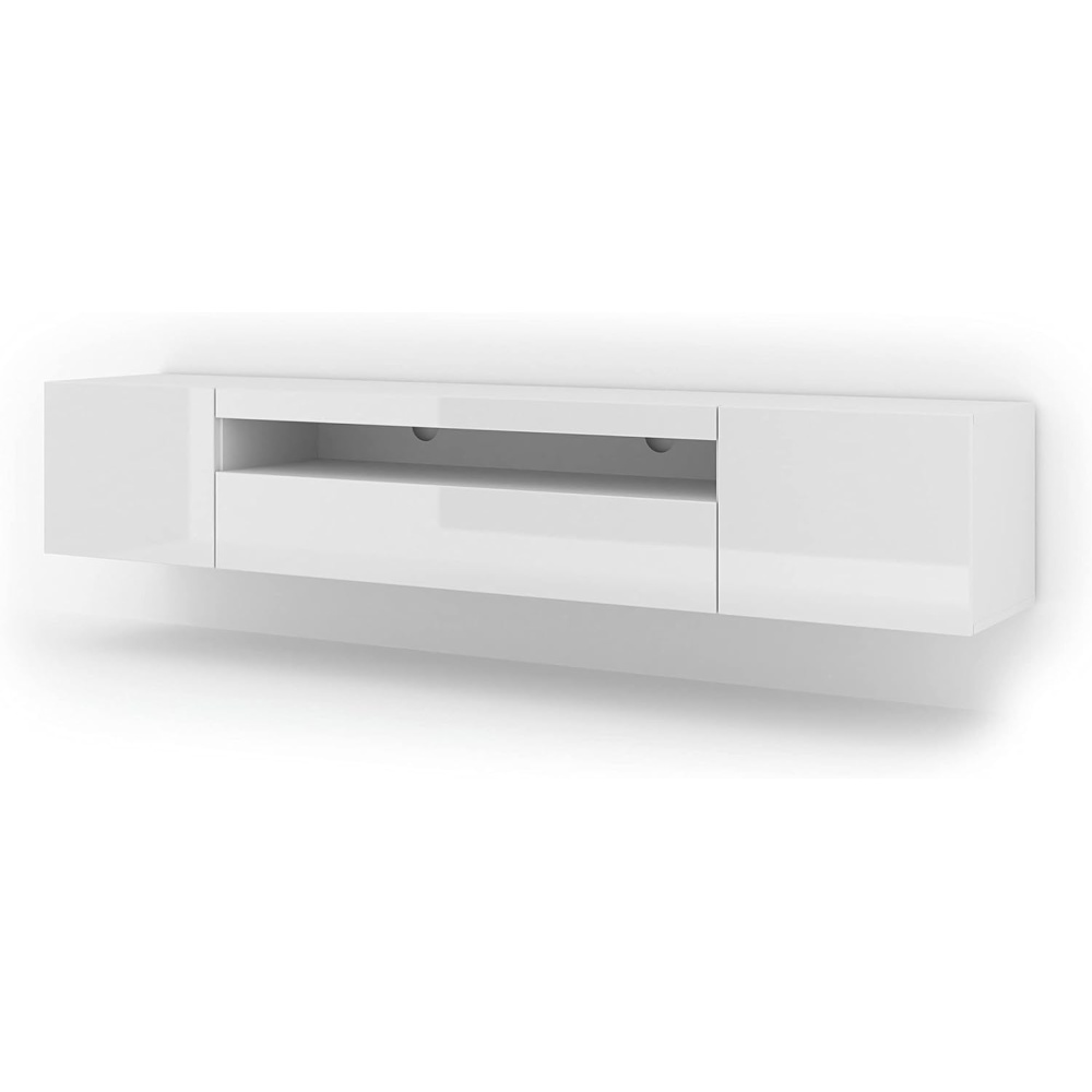 DOWRY - White Display and Storage TV Console - Image 7