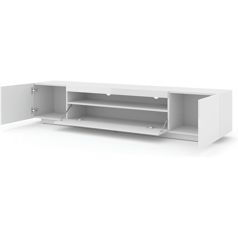 DOWRY - White Display and Storage TV Console - Image 6