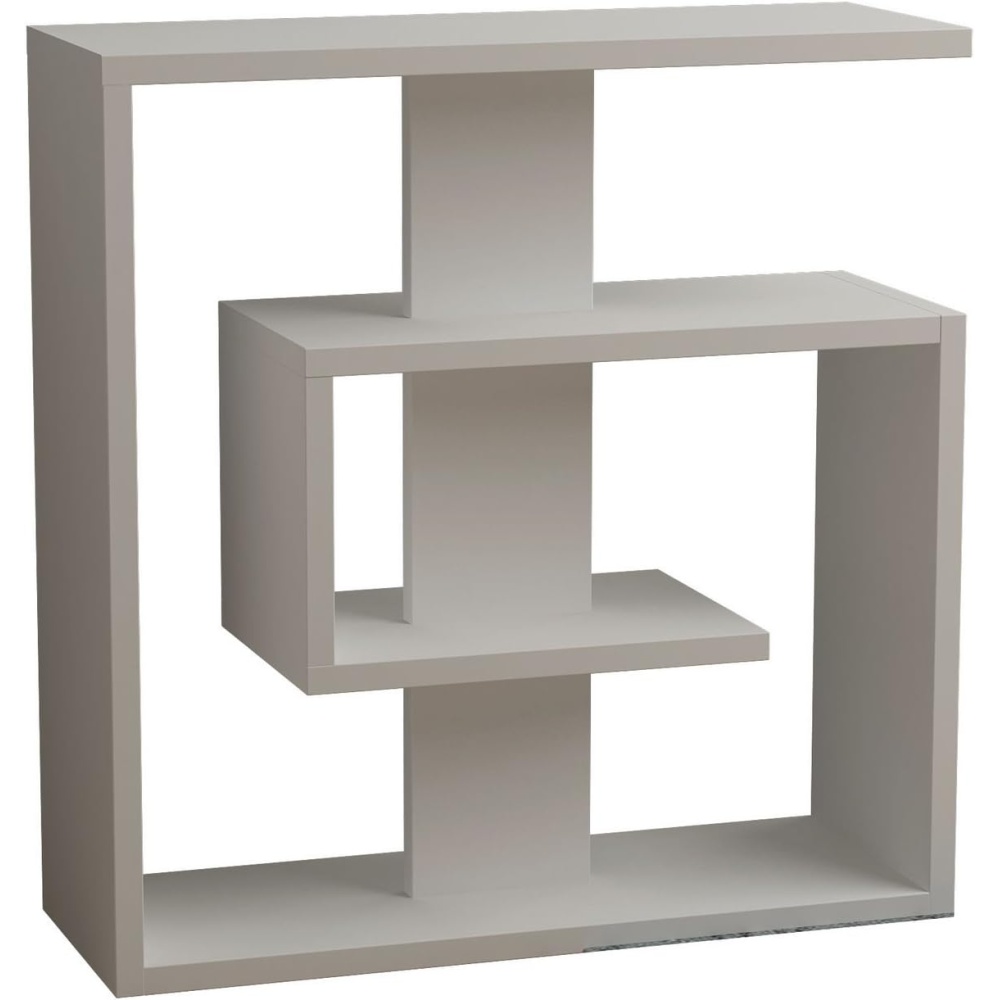 DEXTRI - Side Table Storage Wooden White - Image 5
