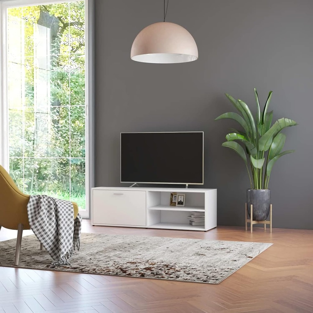 GREES - White TV Display Cabinet Stand - Image 2