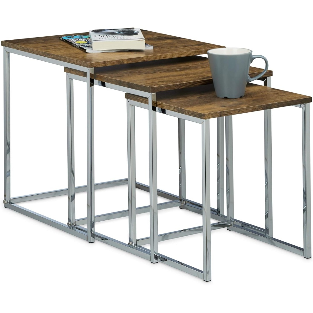 SCARLET - Three Piece Nesting Table - Image 2