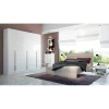 ABUZ - White Gloss Finish Six Door Wardrobe - Image 3