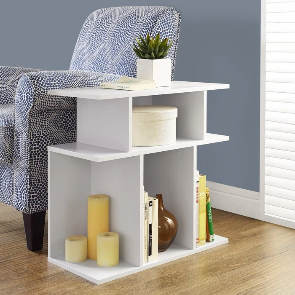 VINIC - Side Storage Table White - Image 2