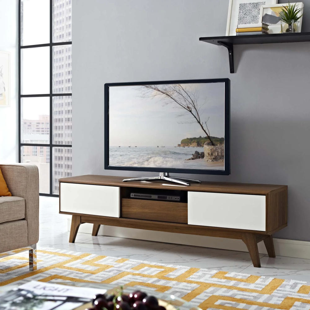 PARKER - Polish Finish Mid Century TV Console