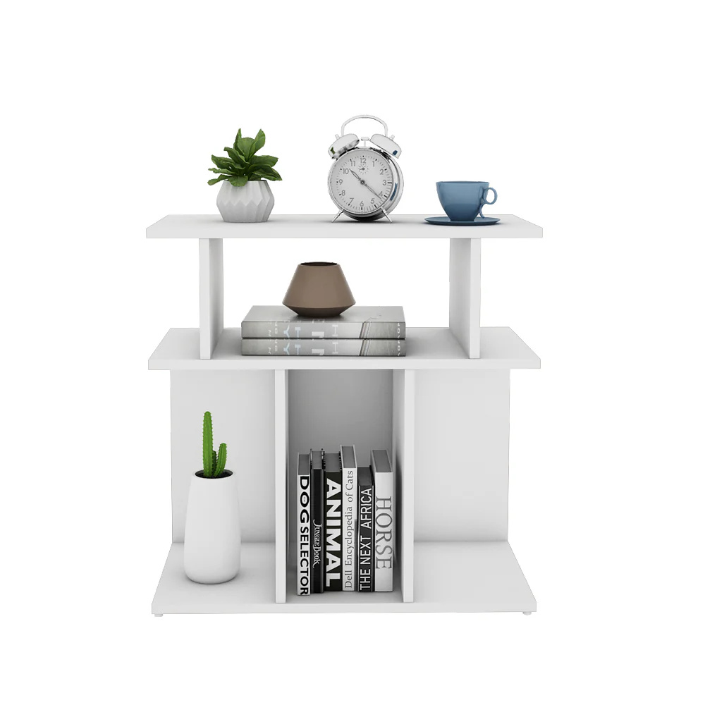 VINIC - Side Storage Table White - Image 3