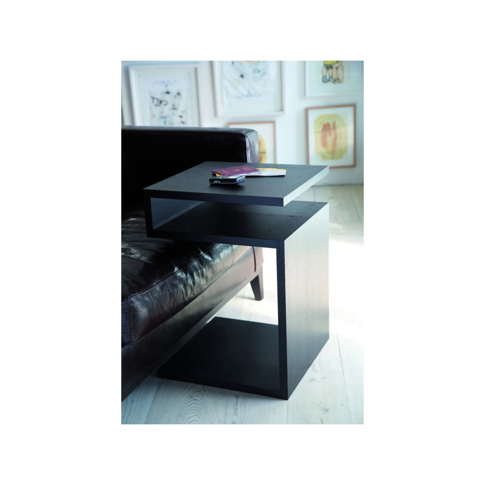 TULIP - Storage Side End Table Black - Image 2