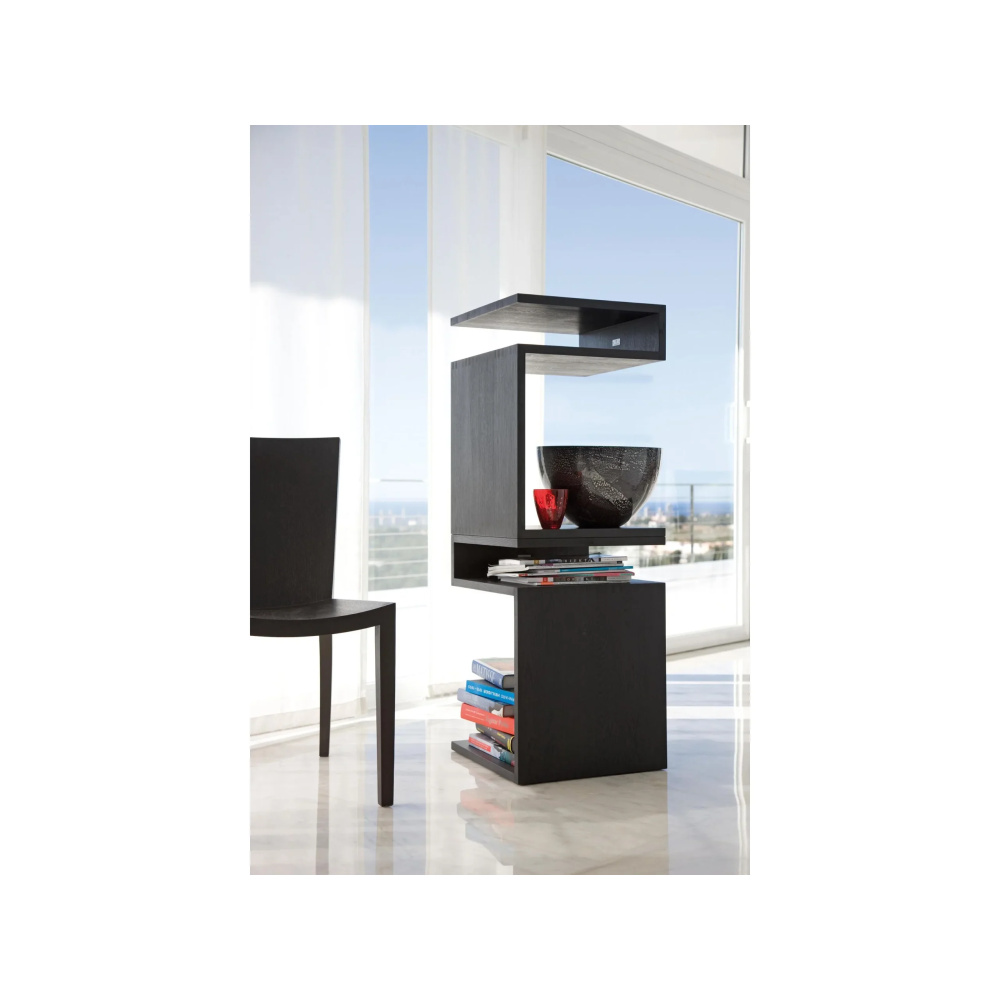 TULIP - Storage Side End Table Black - Image 5