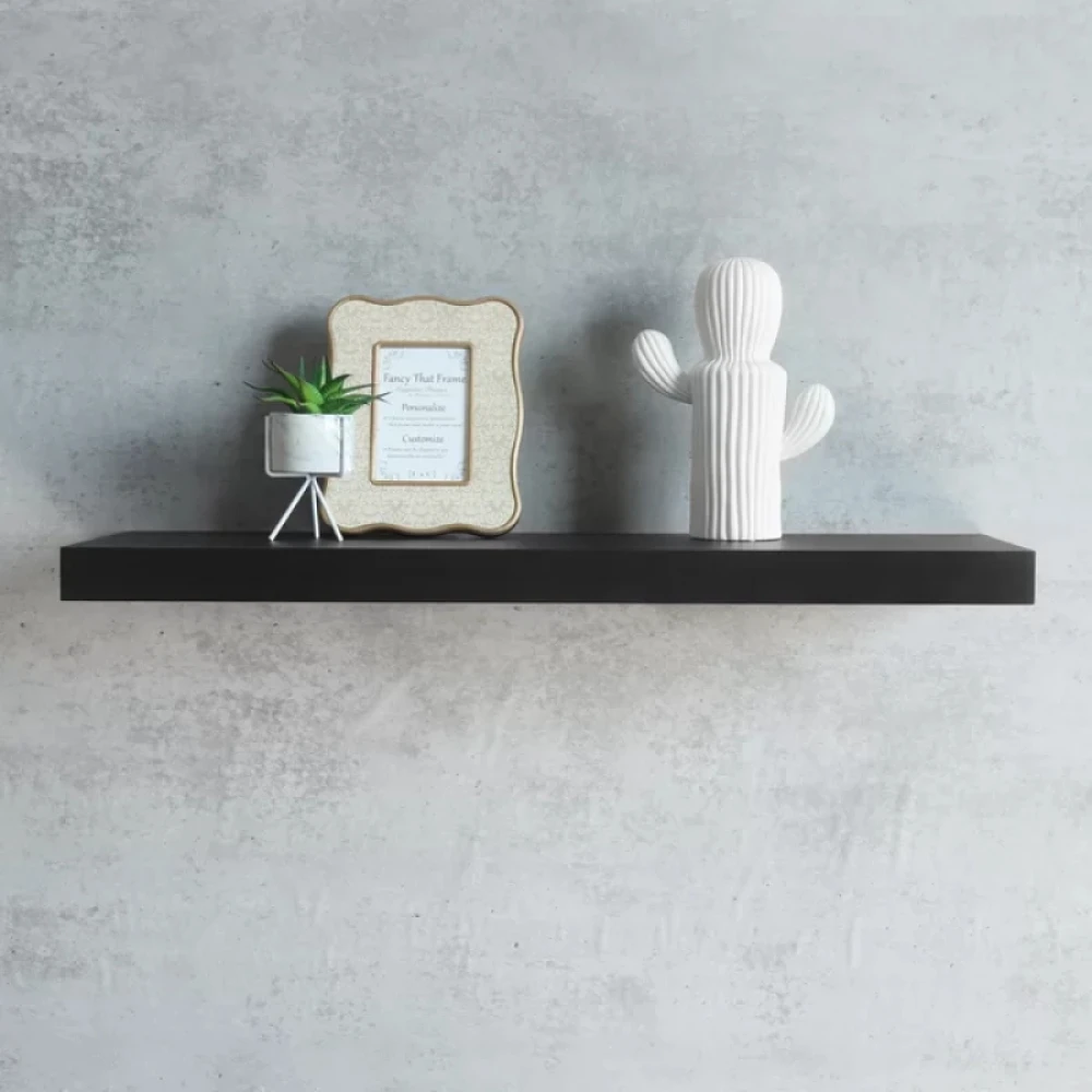 ALIC - Wall Floating Shelf Black