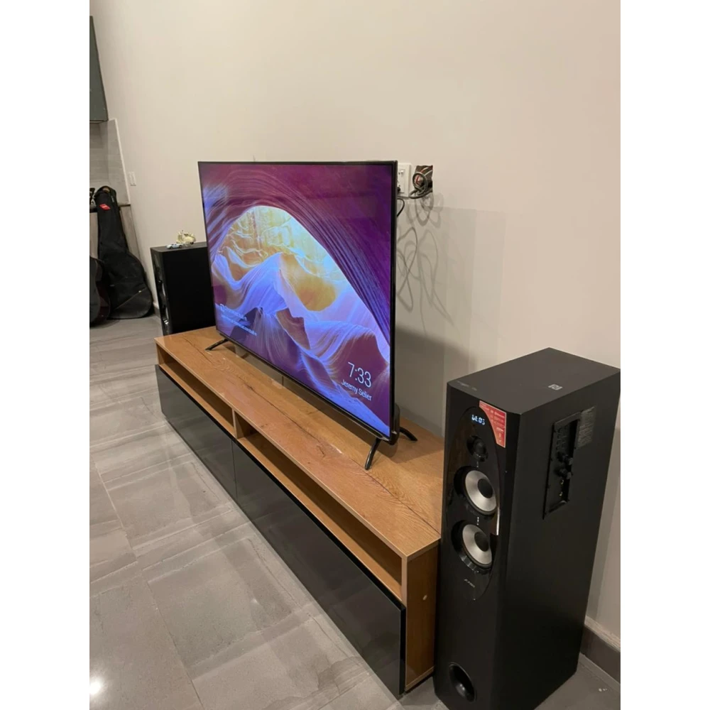 BLAIR - Brown & Black Media Display TV Console - Image 3