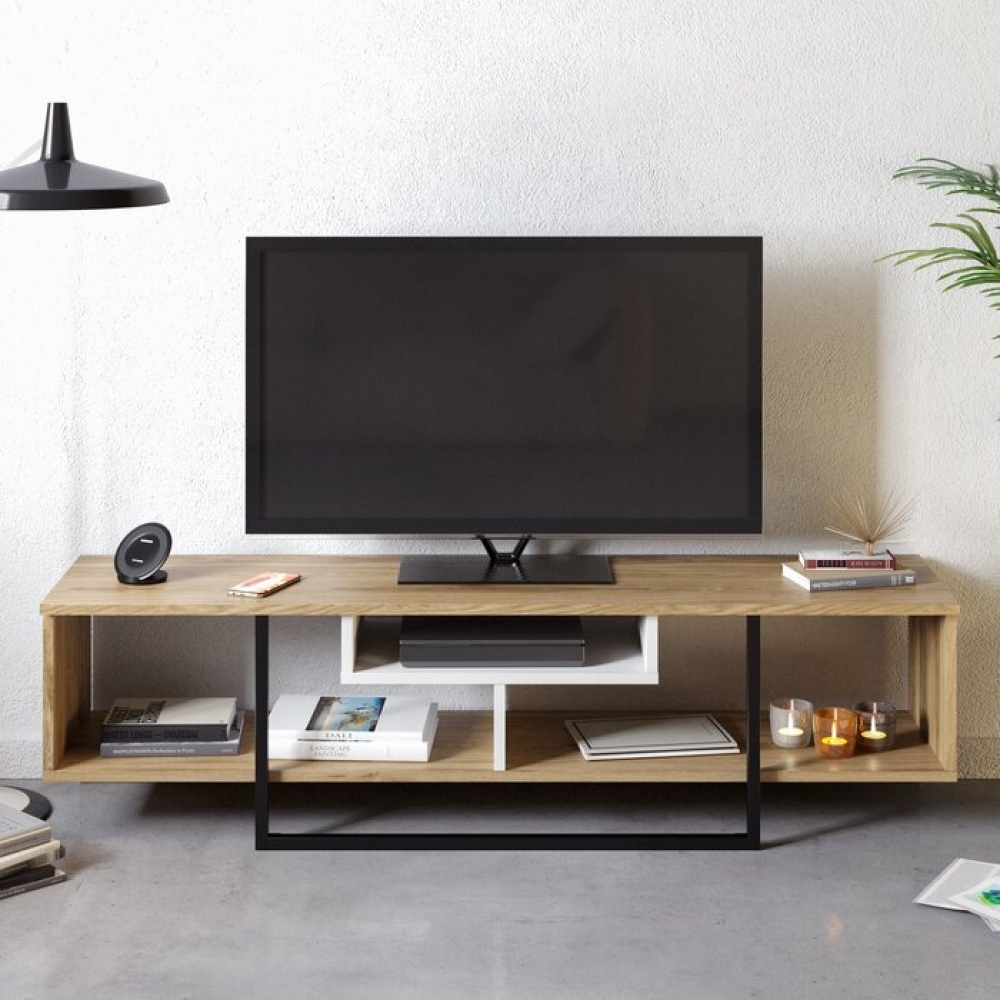 DEANDA - Metal Leg TV Stand - Image 2