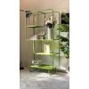 FLORAD - Green Geometric Metallic Bookshelf - Image 6
