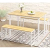 BAHA - Dining table Set with Benches