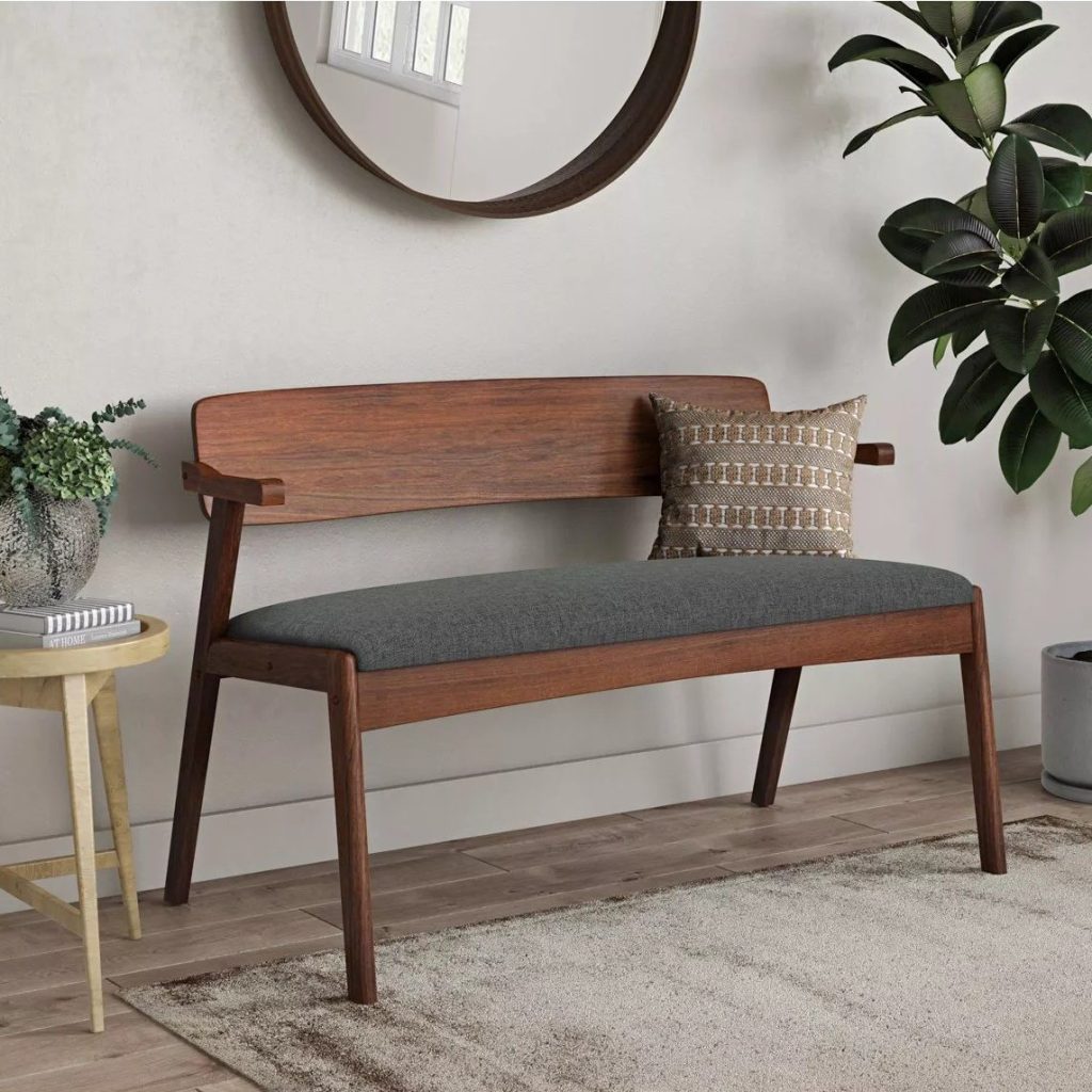 GRAWY – Arm Bench Walnut Brown – PakTameer