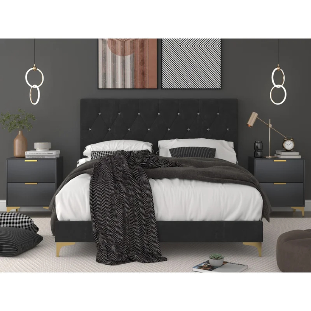 ASA - Three Piece Bedroom Set Black