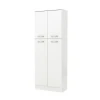 LUTIN - Four Door Kitchen Storage Cabinet White
