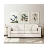 MAHSA - Off White Classic Three Seater Sofa