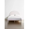 ZEY - Grey Round Headboard Queen size Bed - Image 2