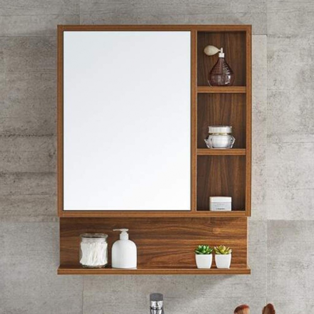 VANITE - Wall Mounted Vanity Shelf with Mirror - Image 4