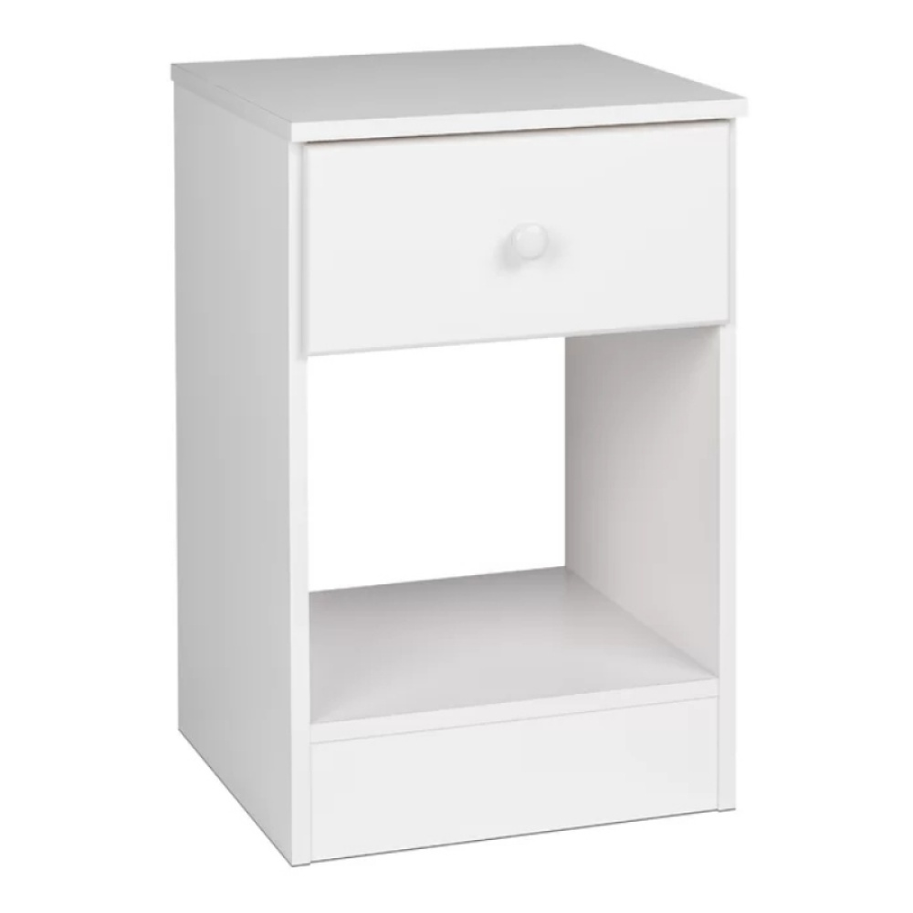 CENTAUR- Single Drawer Nightstand with Open Shelf - Image 5