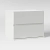 ALICE - Double Drawer Side Table White - Image 2