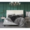 BILLET - Grey & Brown Contemporary Design Bedroom Set