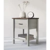 BILLET - Grey & Brown Contemporary Design Bedroom Set - Image 4