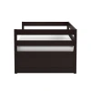 DORA - Plank Paneled Daybed With Trundle - Image 7