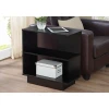 HEDDEN - Side Storage Floor Shelf Black