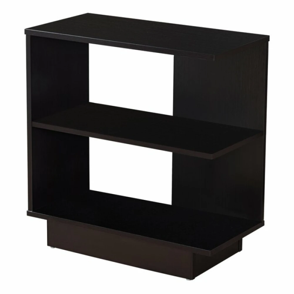 HEDDEN - Side Storage Floor Shelf Black - Image 2