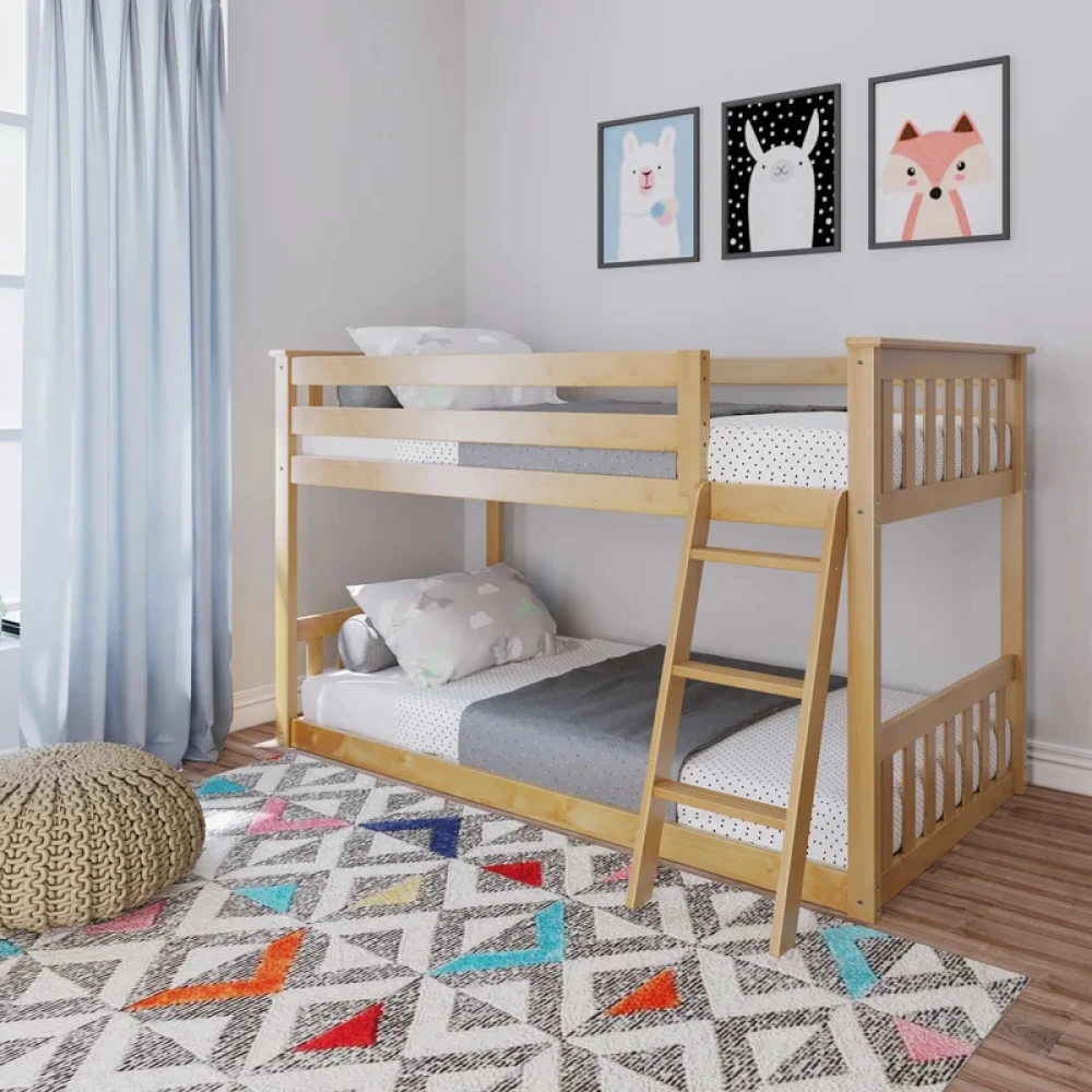 ANUR - Modern Twin-over-twin Bunk Bed - Image 2