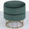 ORIE- Round Storage Ottoman - Image 3
