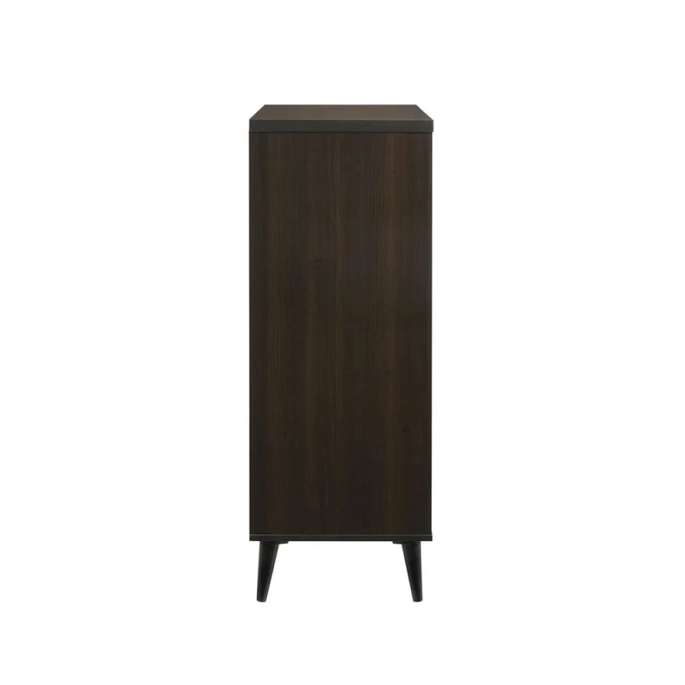 NASH - Dark Brown Four piece Bedroom Set - Image 13