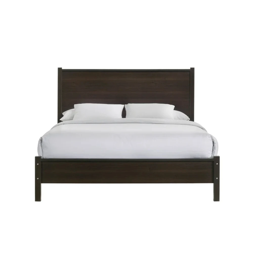 NASH - Dark Brown Four piece Bedroom Set - Image 3