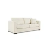 MAHSA - Off White Classic Three Seater Sofa - Image 3