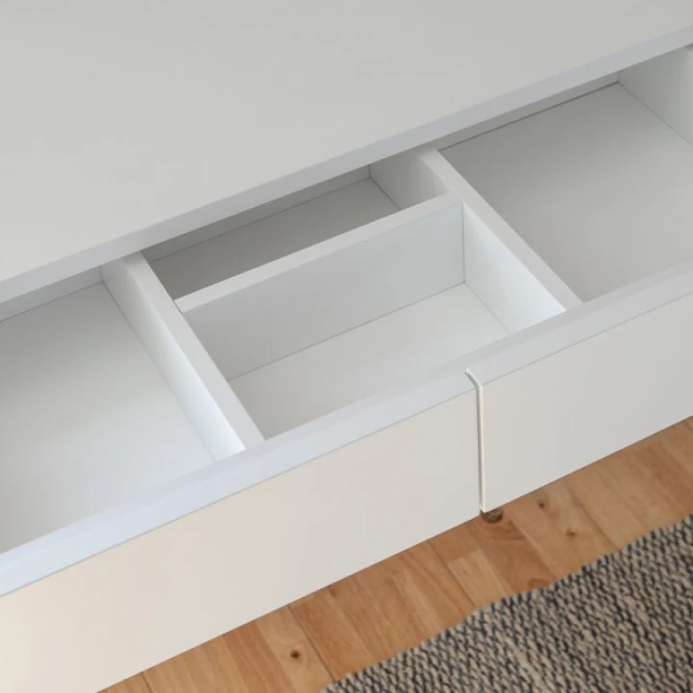 VAIDA - Floating Vanity Table with Drawer - Image 3