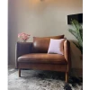 ZANTA - Wide Arm Sofa Chair in Leatherite