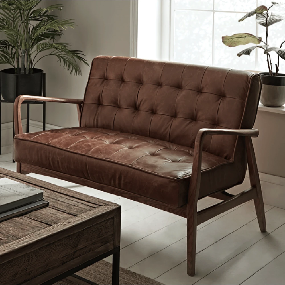 PELLE - Mid Century Sofa