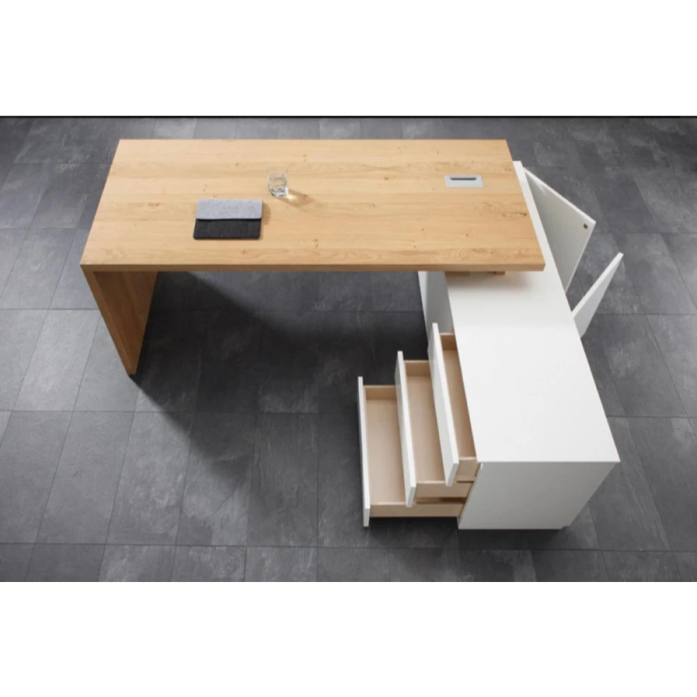 SWISS - L Shape Reception Office Desk