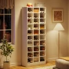 CUBBIES - Thirty Cube White Shoe Rack