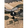 ANTHRA - Black Cone Shaped Outdoor Table - Image 4