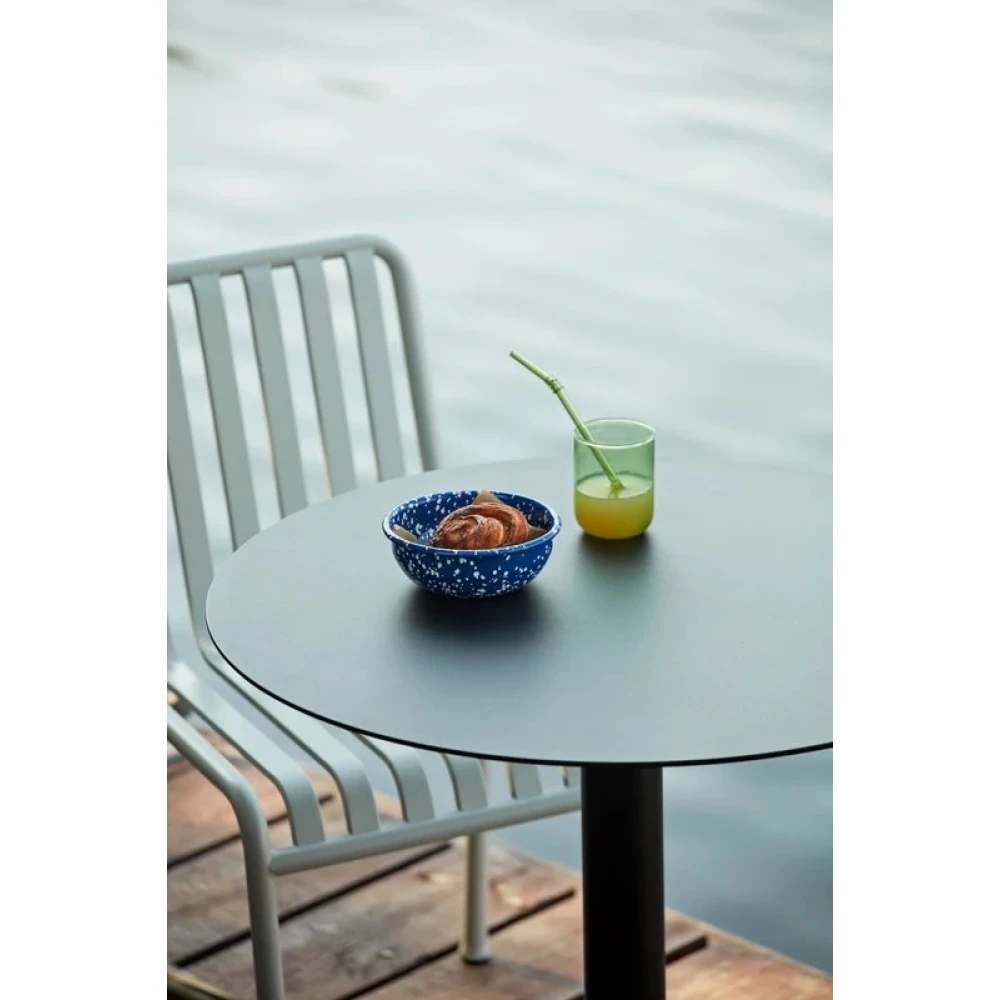 ANTHRA - Black Cone Shaped Outdoor Table - Image 3