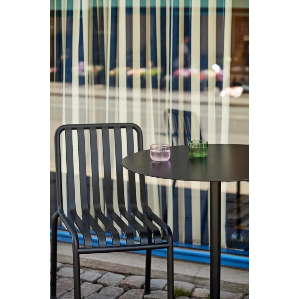 ANTHRA - Black Cone Shaped Outdoor Table - Image 5