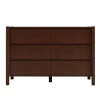 DOZY - Brown & Off White Mid Century Style Bedroom Set - Image 4