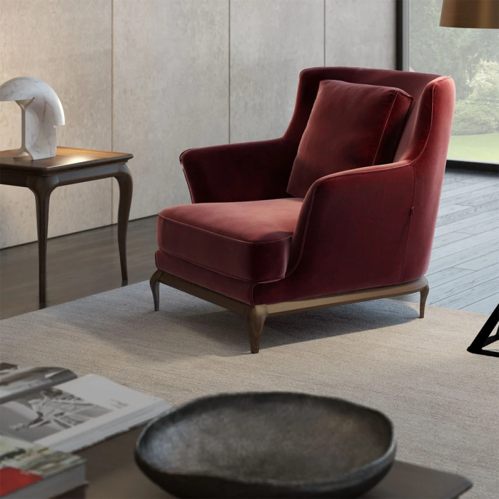 KESTANE - Three Seater Sofa with Arm Chair - Image 4
