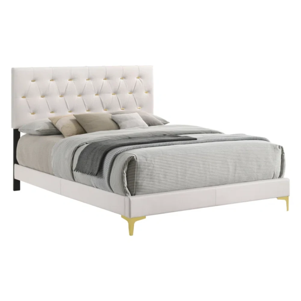 EMBED - White King Size Luxury Bedroom Set - Image 5