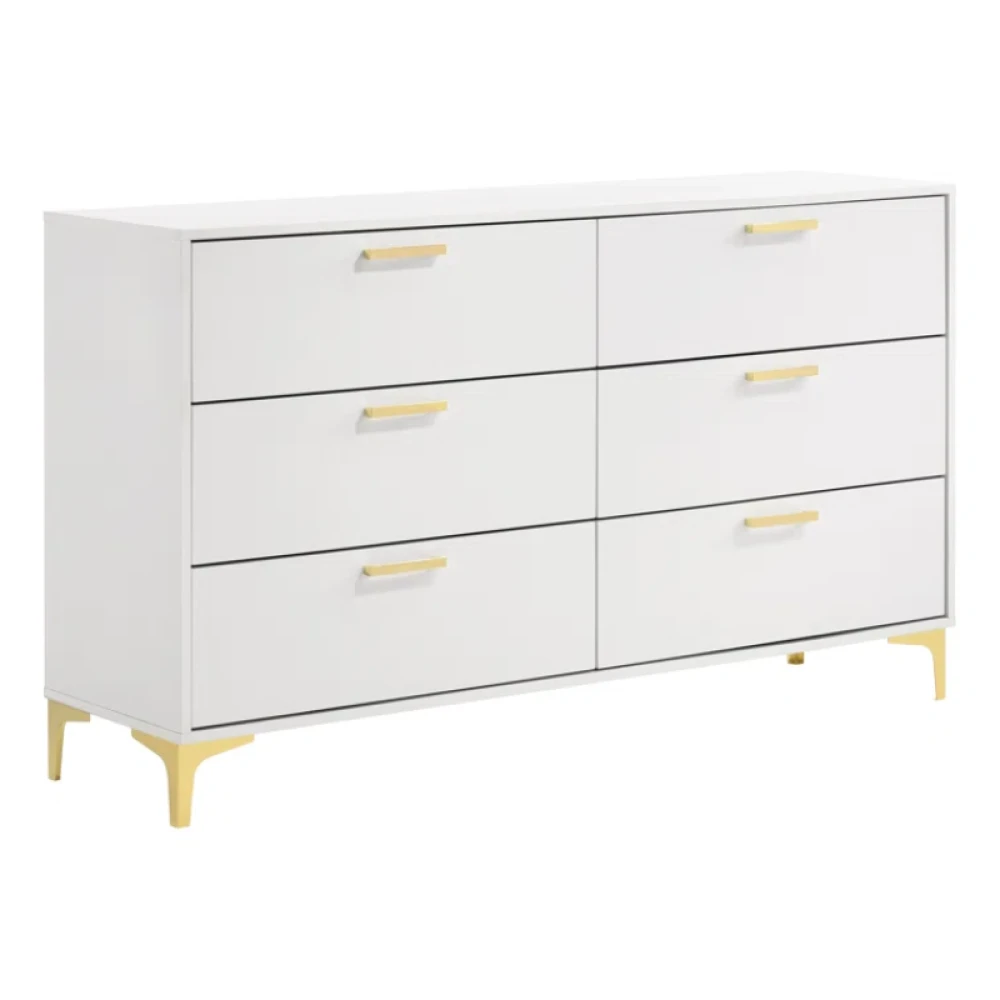 EMBED - White King Size Luxury Bedroom Set - Image 3